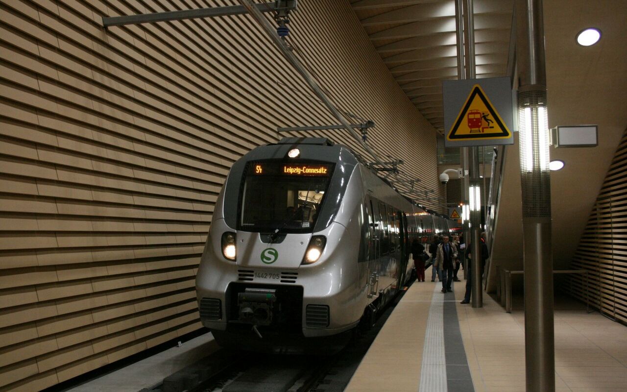 S-Bahn im City-Tunnel Leipzig