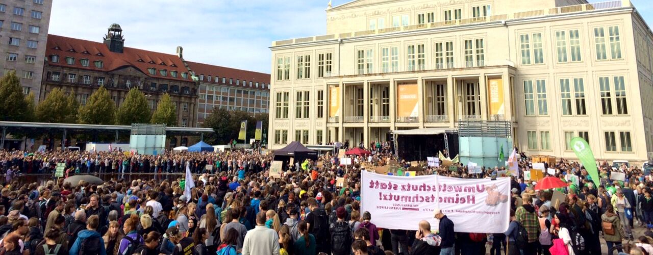 Globaler Klimastreik in Leipzig am 20. September 2019