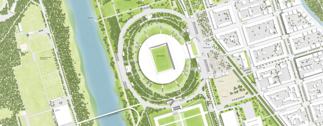 Rahmenplan für das Stadionumfeld in Leipzig