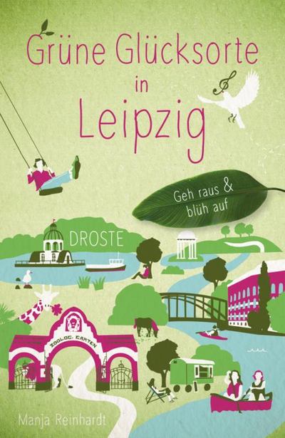 Buchcover 'Grüne Glücksorte in Leipzig'